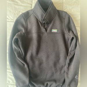 LL Bean quarter button sweater